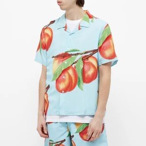 Stussy peach shirt